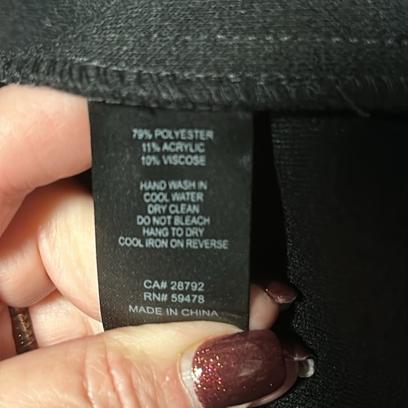 Joie Black Long Open Front Duster/Layering Vest w/t Pockets, NWT’s, Size Medium - Picture 4 of 12